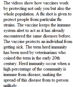 Herd Immunity Notes